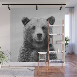 Grizzly Bear Wall Murals For Any Decor Style Society6