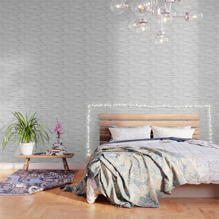 White Wooden Planks Wall Wallpaper By Textures Society6 Send it in and we'll feature it on the site! society6