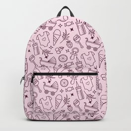 Pacify Me Pink Backpack