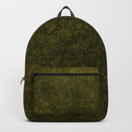 olive green velvet | texture Backpack