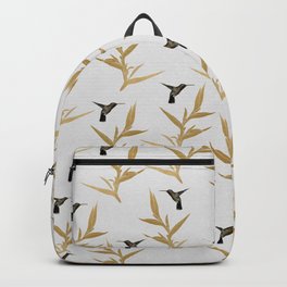 Hummingbird & Flower II Backpack