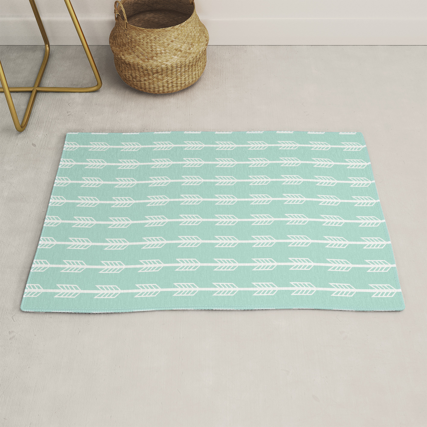 arrow rug for nursery