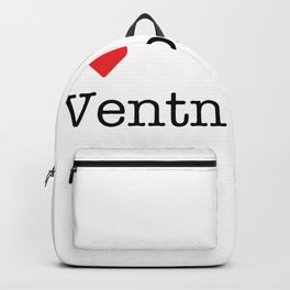 I Heart Ventnor City, NJ Backpack | Love, Ventnorcity, Heart, Graphicdesign, White, Nj, Red, Newjersey, Typewriter 