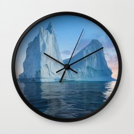 Disko Bay, Greenland Wall Clock