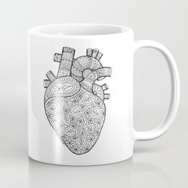 Heart Anatomy organ-mandala Coffee Mug