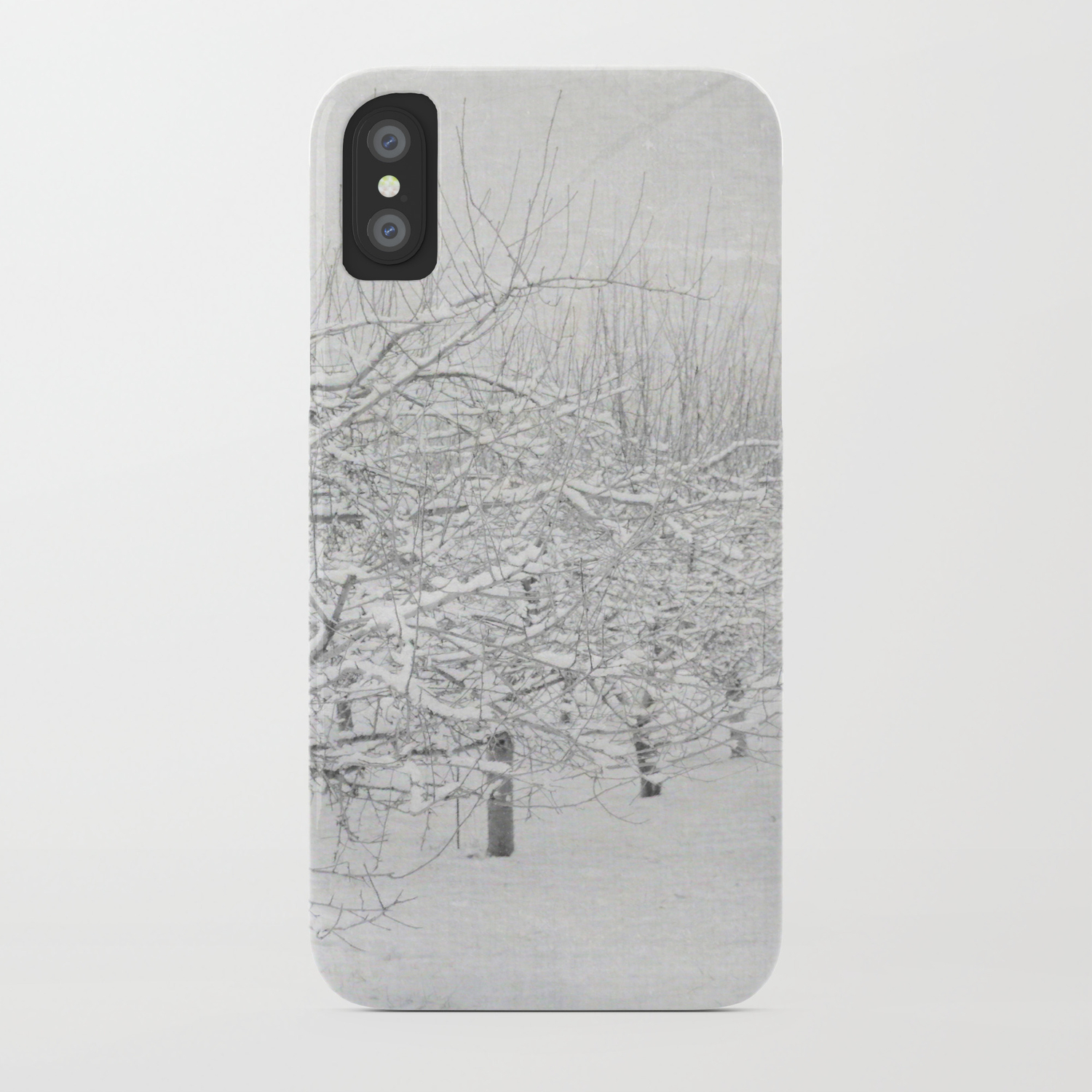 Winter Apple Orchard Iphone Case By Bellabluephotography Society6