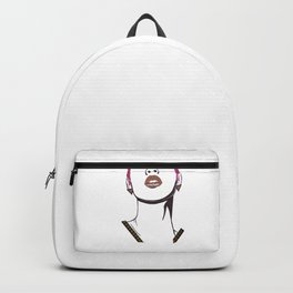 Gold Lips Backpack