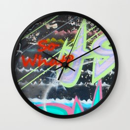 So What? Wall Clock