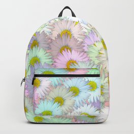 Daisy swirl - pastel Backpack