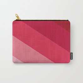 Pink parallels Carry-All Pouch | Pinkstripes, Pink, Minimalist, Lines, Digital, Parallels, Pattern, Graphicdesign, Striped, Abstract 