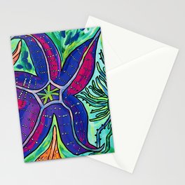Alki Sea Stars and Anemones  Stationery Cards