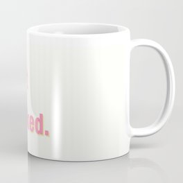 Get Naked - Pink and Yellow Coffee Mug