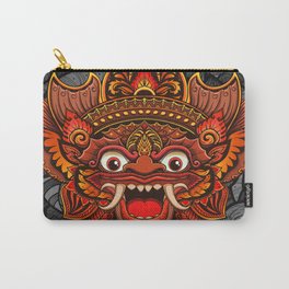 Barong, Balinese mask, Bali mask #2 Carry-All Pouch