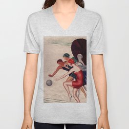 1926 - Leonetto Cappiello - La Baule-les-Pins V Neck T Shirt