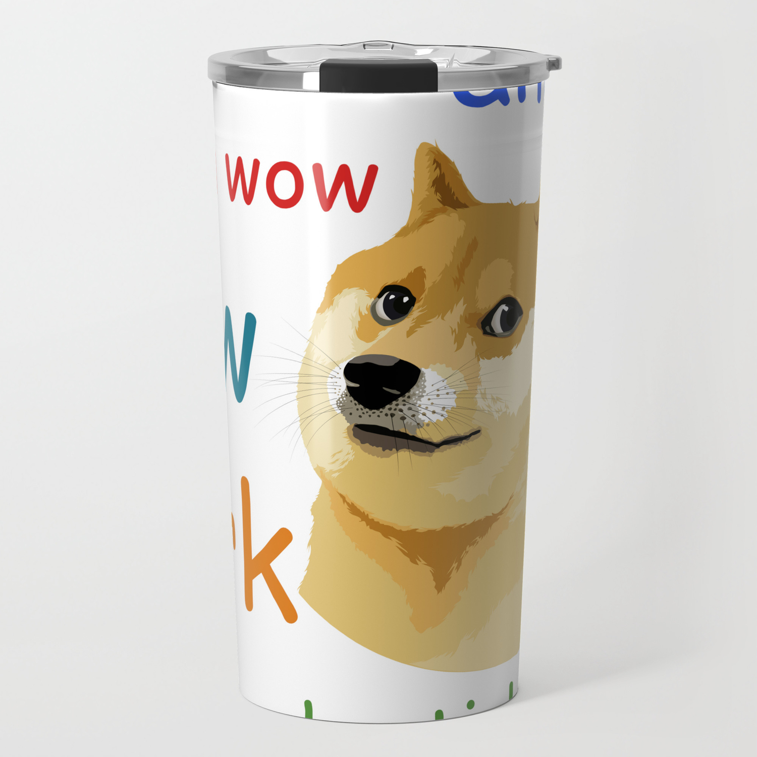 Doge Meme Travel Mug By Theteemachine Society6