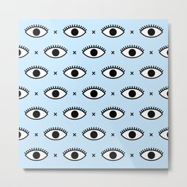 Eye Pattern Metal Print | Graphic Design, Vector, Digital, Pattern 
