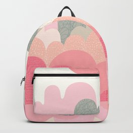 Sunset Backpack | Sun, Pattern, Nurserydecor, Scandinavianprint, Graphicdesign, Curated, Pop Art, Oceanprint, Pinksky, Digital 