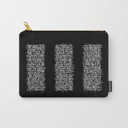tri black Carry-All Pouch