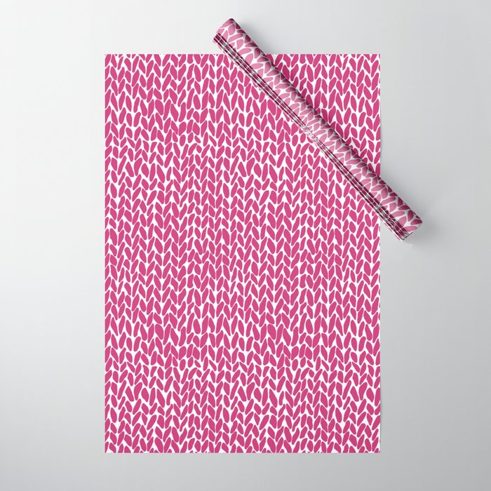 hot pink wrapping paper