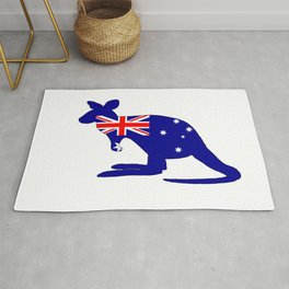 Australian Flag - Kangaroo Rug