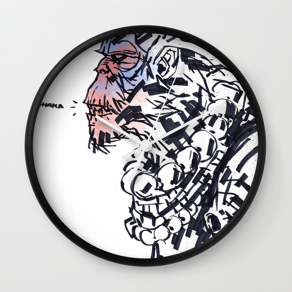Sun Wukong The Monkey King Wall Clock By Paul Lucido Society6 Sun Wukong The Monkey King Wall Clock By Paul Lucido Society6