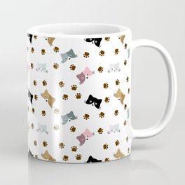 Cat Lovers Gift Pattern Coffee Mug