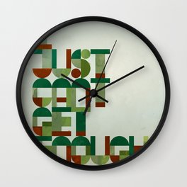 I Just Cant Get Enough Wall Clock
