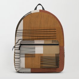 Modern Pattern Backpack