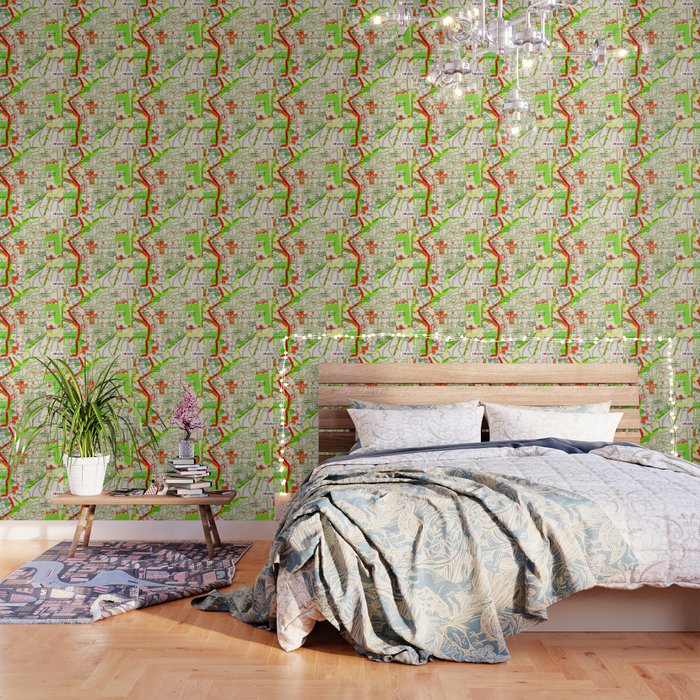 Jerusalem Map Israel Wallpaper By Efratul Society6