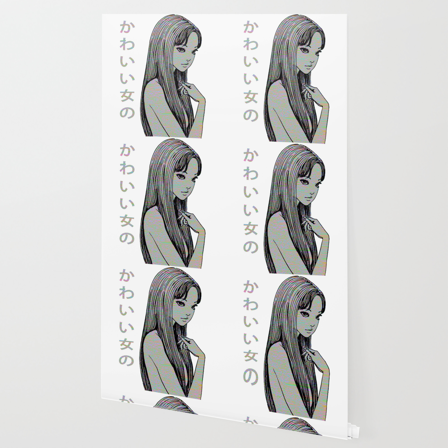Pretty Girl 2 Sad Japanese Anime Aesthetic Wallpaper By Poser Boy Society6