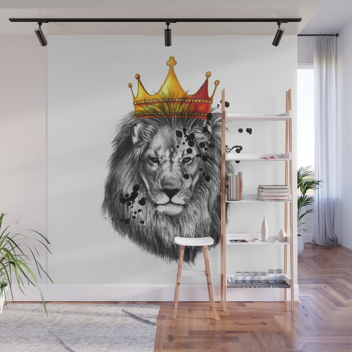 lion king Wall Mural by mark ashkenazi Society6