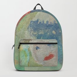 I Married a Shark Backpack | Aquatic, Children, Periodpiece, Bride, Abstract, Watercolor, Ocean, Whimsical, Funny, Illustration 