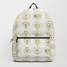 Evil Eyes – Gold Palette Backpack