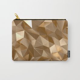 Golden abstract luxury background Carry-All Pouch