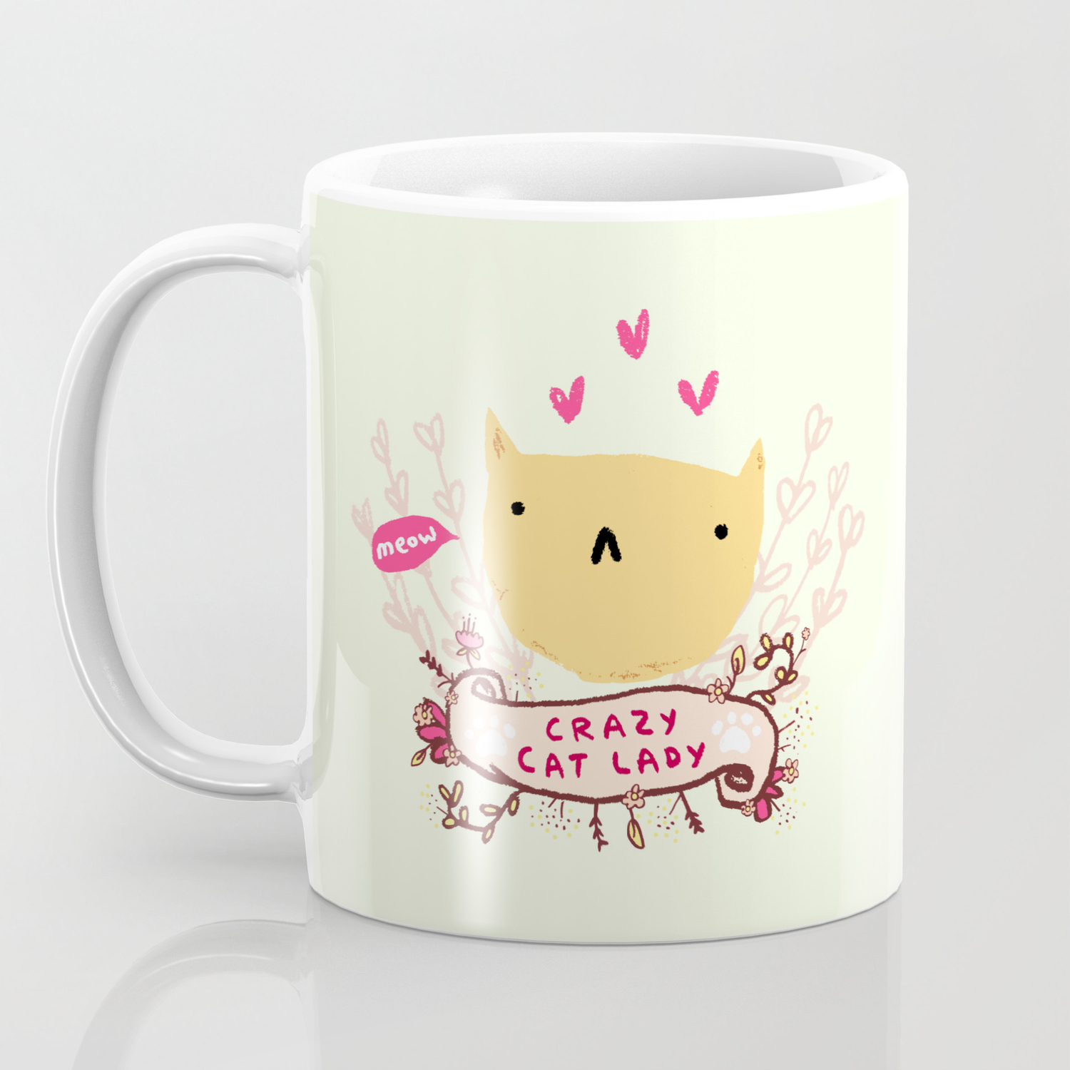 Crazy Cat Lady Coffee Mug By Sophiecorrigan Society6