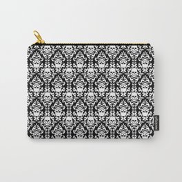 Skull Damask Carry-All Pouch