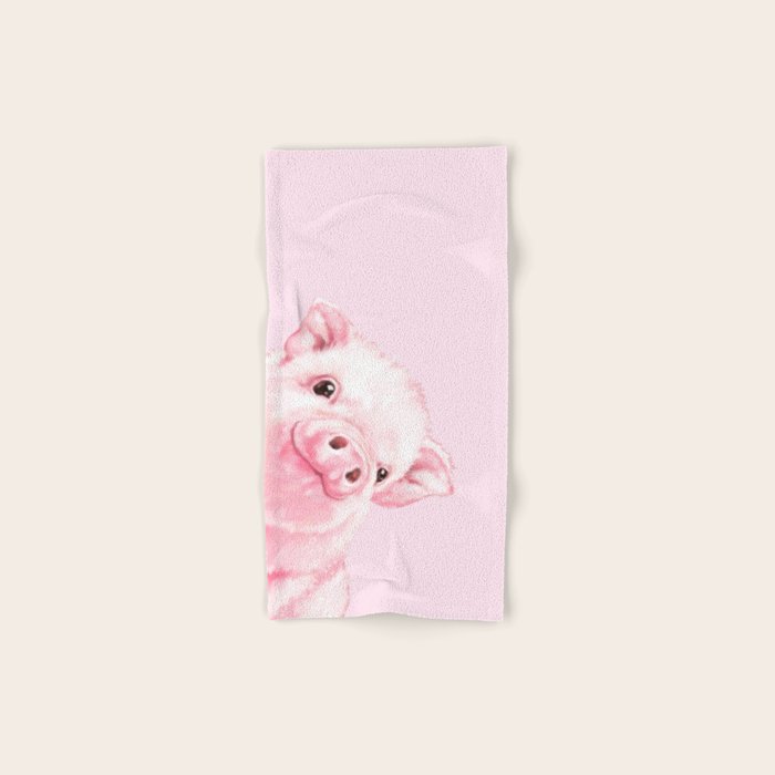 baby pink bath towels