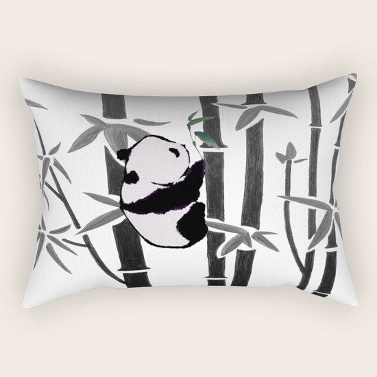 panda bamboo pillow case