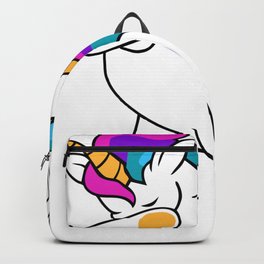 Dabbing Unicorn Volleyball Backpack