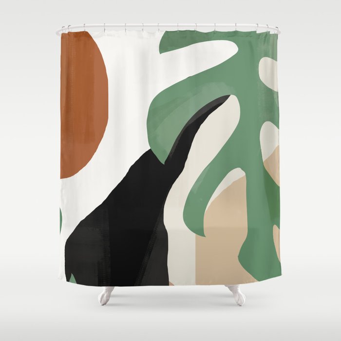 Abstract Art 37 Shower Curtain By, Society 6 Shower Curtain