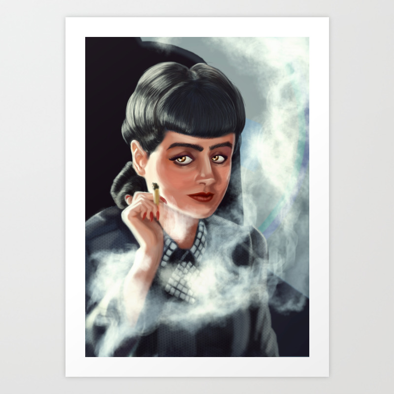 Blade Runner Rachael Art Print By Frankyplata Society6