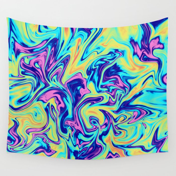 Neon Paint Spill Wall Tapestry By Julietnorelli Society6 - Neon Wall Paint Neon Paint Spill Wall Tapestry By Julietnorelli Society6 - Neon Wall Paint