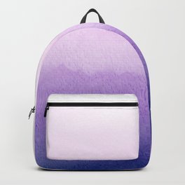 Scandinavian Watercolor Purple Gradient  Backpack