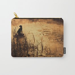 Silhouette on the lake Carry-All Pouch