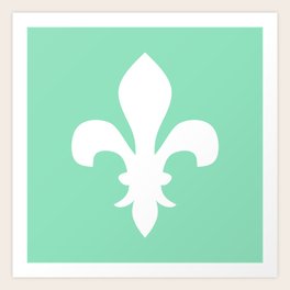 Fleur De Lis Art Prints For Any Decor Style Society6