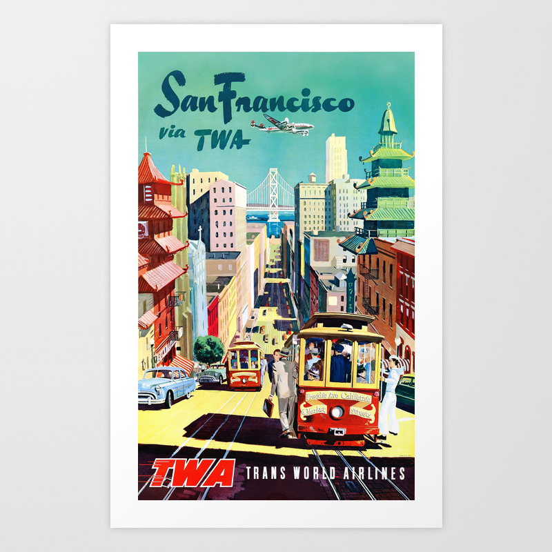 San Francisco Poster Print