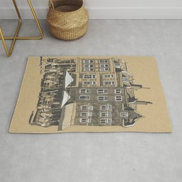 A Slice of Townhouses in Maastricht, The Netherlands Rug