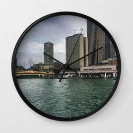 Sydney Ferry Terminals Wall Clock