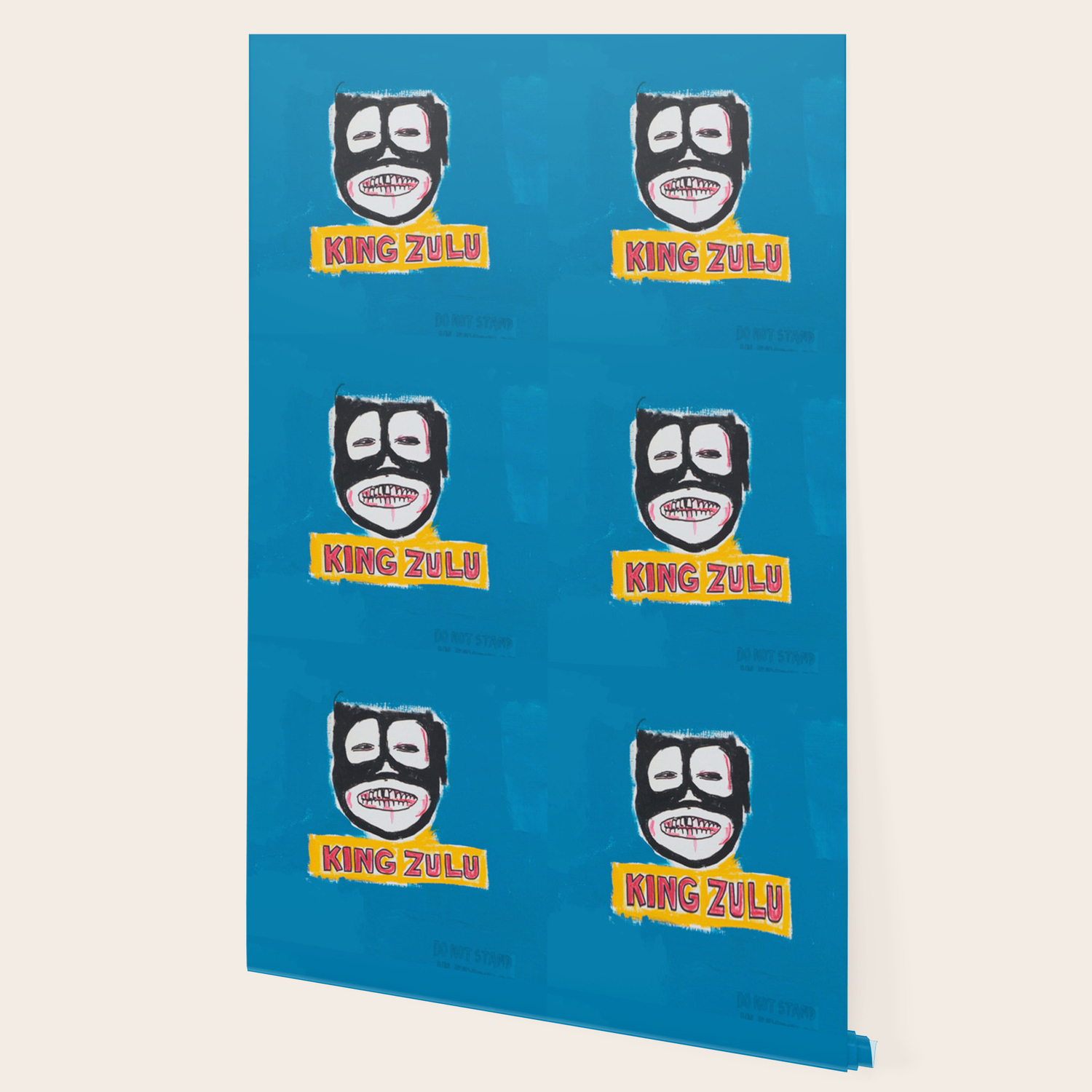 king zulu homage to basquiat wallpaper by stranicastranca