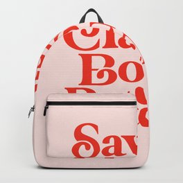 Savage Classy Bougie Ratchet Backpack